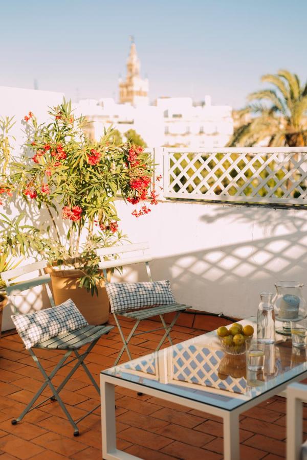 Ático con terraza en el centro de Sevilla Esterno foto